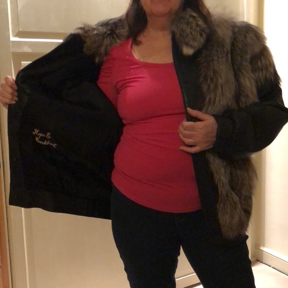 Raccoon Fur 🦝 & Leather Coat - Picture 14 of 16